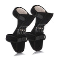 Power Knee Stabilizer Pads Knee Booster Brace Powerknee Brace Joint Support with 4 Springs Protective Booster Gear Patella Support Preventing Excessive Knee Flexion Osteoarthritis Squat Exercising