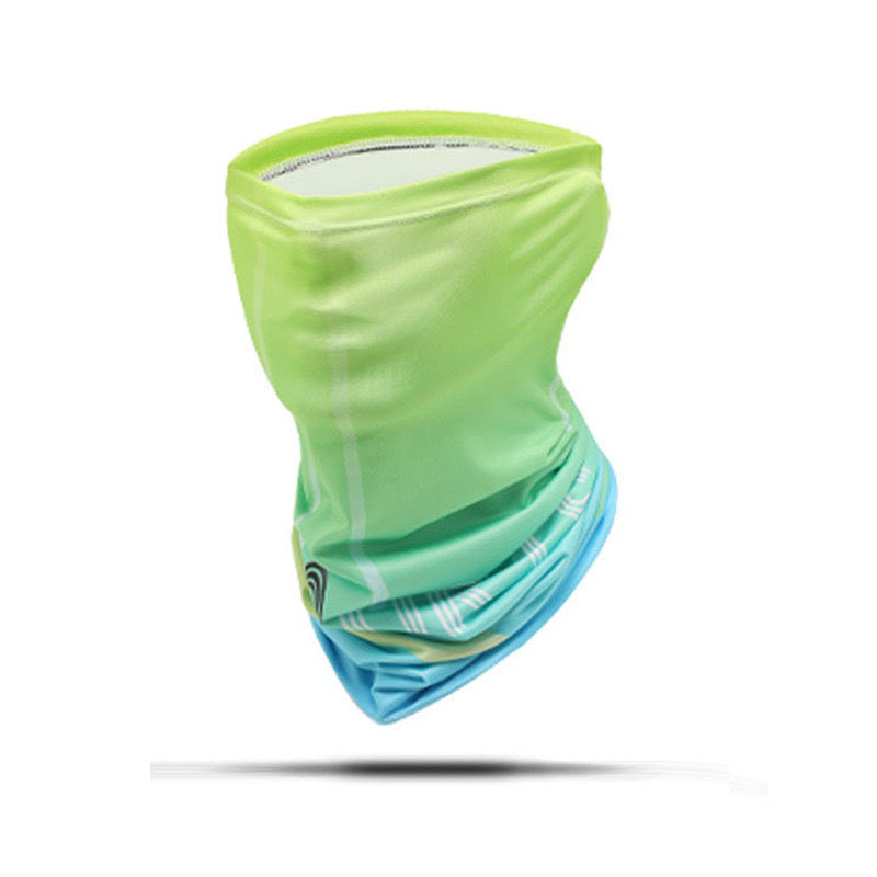 Sun Protection Ice Sleeve Set Cross-Border Ice Silk Sleeve Mask for Driving and Cycling European and American Style Men's Special Sun Protection for Construction Sites