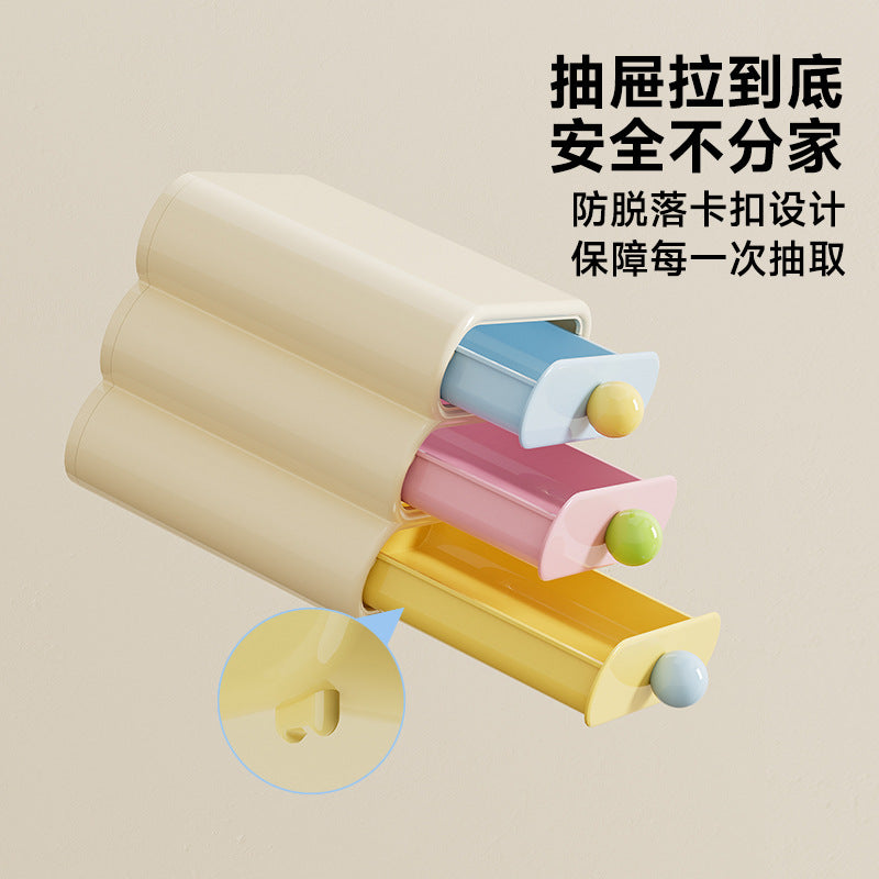 Drawer-Type Cosmetic Storage Box, High-End Home Bedroom Desktop Storage Box, Can Be Used to Store Cosmetics Storage Rack