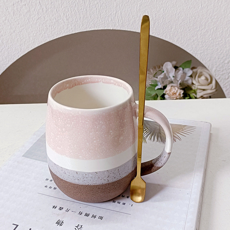 Cross-Border Exclusive Supply of High-End Tea and Water Separation Cups, Suitable for Home and Dormitory Use, Large-Capacity Breakfast Mugs
