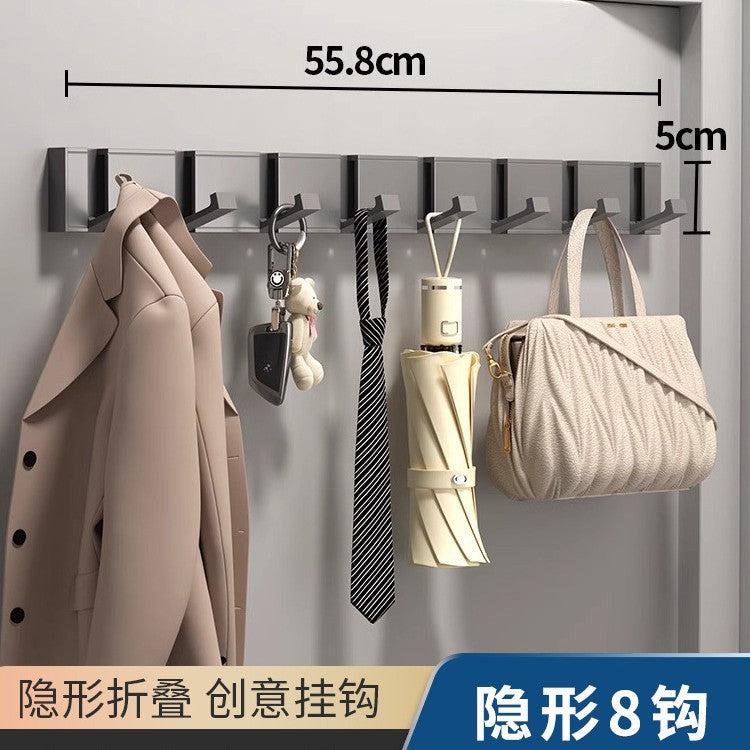 Jingpeng Invisible Hook Gun Grey Punch-free Hallway Wardrobe Clothes Hook Door Rear Hook Wall Hanger Wall Key