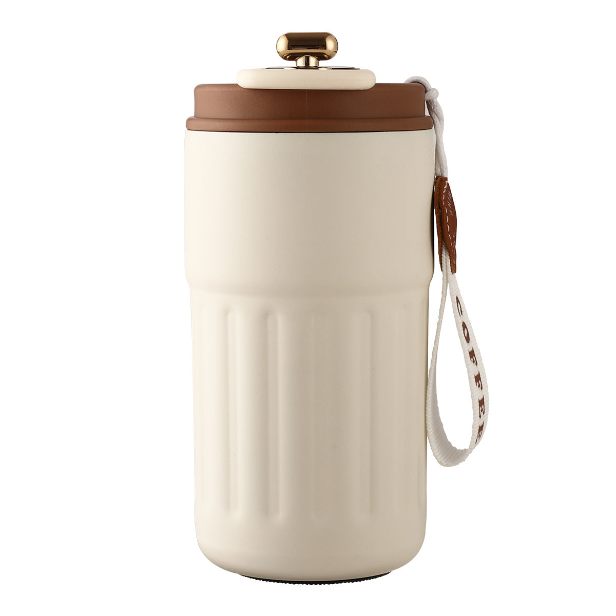New intelligent display temperature coffee cup 316 stainless steel thermos cup high color value accompanying portable car cup gift