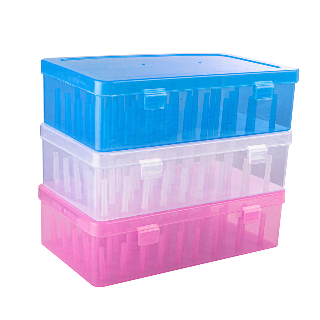 Factory Direct Sales Cross-Border Large-Capacity Sewing Box 42-Axis Needlework Sewing Tool Storage Box Plastic Pp Sewing Storage