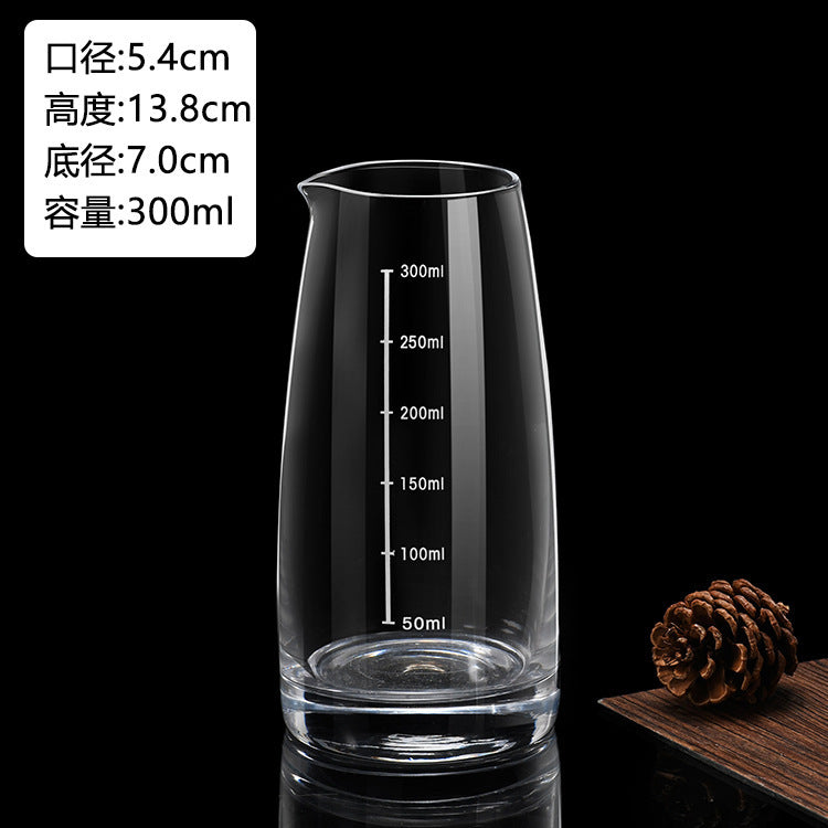 Glass White Wine Glass suit Wine Dispenser Glass Small Wine Glass Commercial One-cup Household Small Wine Pot Wine Cup Bullet Cup