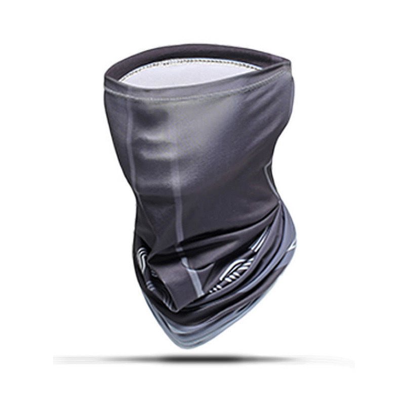 Sun Protection Ice Sleeve Set Cross-Border Ice Silk Sleeve Mask for Driving and Cycling European and American Style Men's Special Sun Protection for Construction Sites