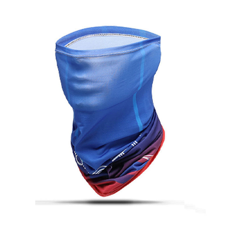 Sun Protection Ice Sleeve Set Cross-Border Ice Silk Sleeve Mask for Driving and Cycling European and American Style Men's Special Sun Protection for Construction Sites