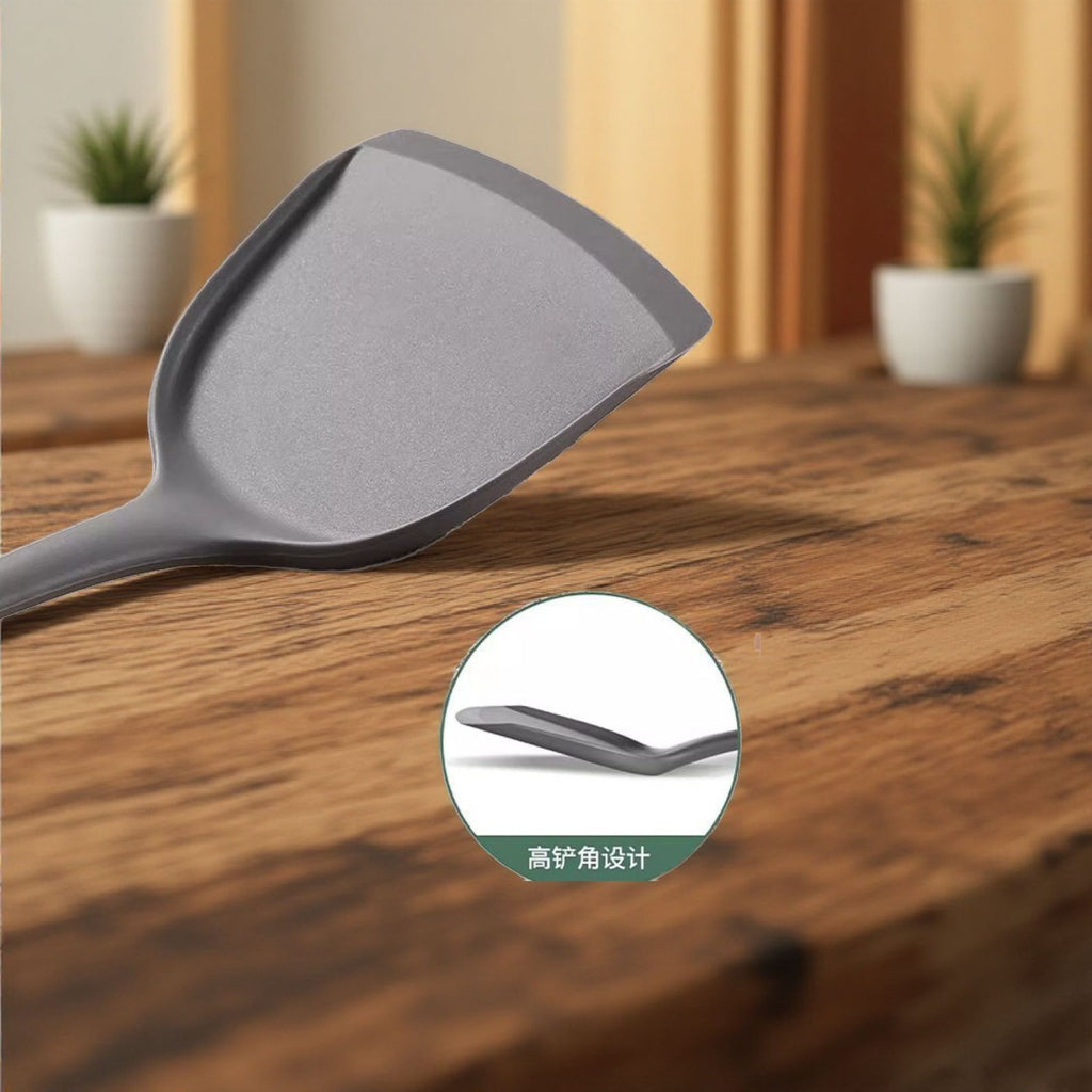 Household Silicone Spatula, Two-Tone Silicone Cooking Spatula, Kitchen Cooking Spoon, High-Temperature Resistant Spatula Set Wholesale
