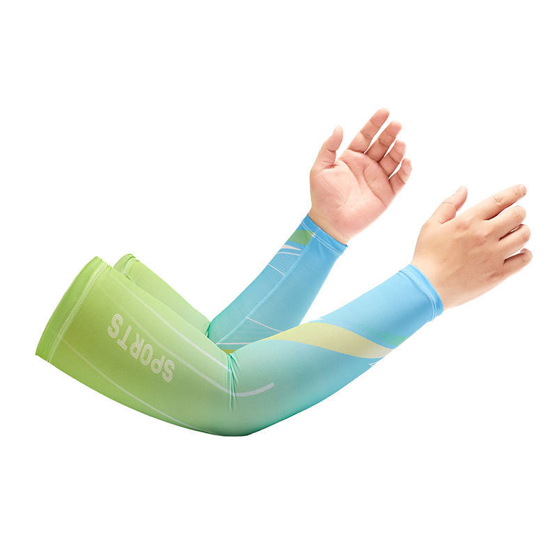 Sun Protection Ice Sleeve Set Cross-Border Ice Silk Sleeve Mask for Driving and Cycling European and American Style Men's Special Sun Protection for Construction Sites