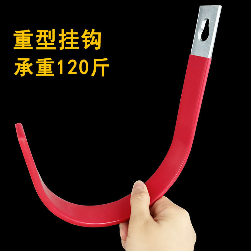 Outdoor heavy objects hanging hook wall hanging rack ladder cable water pipe hook tool hook drilling single hook