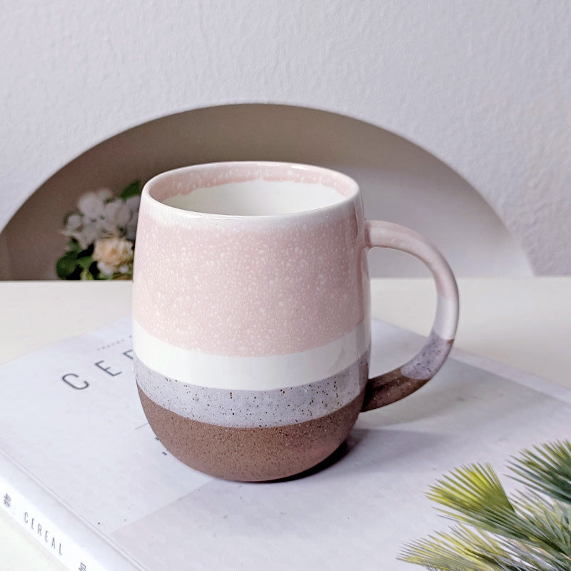 Cross-Border Exclusive Supply of High-End Tea and Water Separation Cups, Suitable for Home and Dormitory Use, Large-Capacity Breakfast Mugs