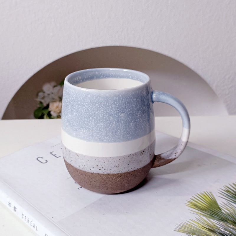 Cross-Border Exclusive Supply of High-End Tea and Water Separation Cups, Suitable for Home and Dormitory Use, Large-Capacity Breakfast Mugs