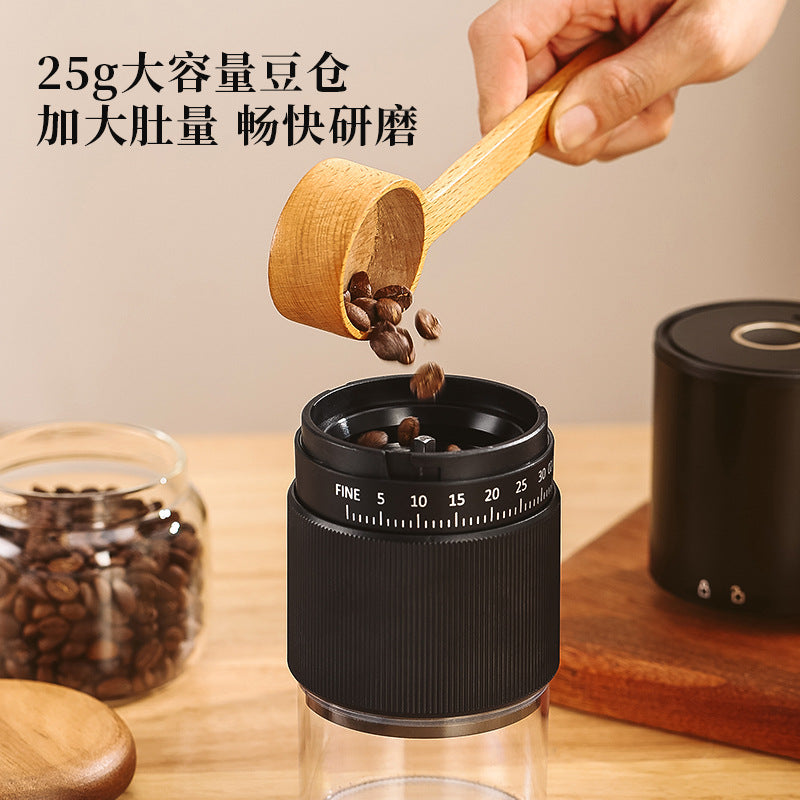 Hand Brewed Italian Grinder Automatic Coffee Machine Rechargeable Coffee Grinder Household Small Bean Grinder Portable Grinder