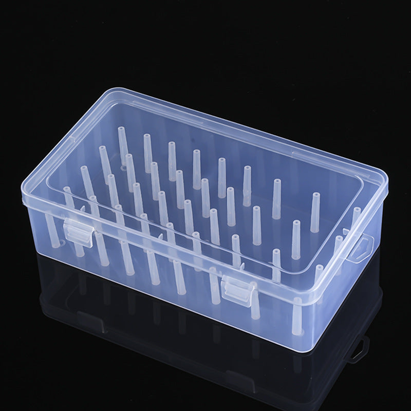 Factory Direct Sales Cross-Border Large-Capacity Sewing Box 42-Axis Needlework Sewing Tool Storage Box Plastic Pp Sewing Storage