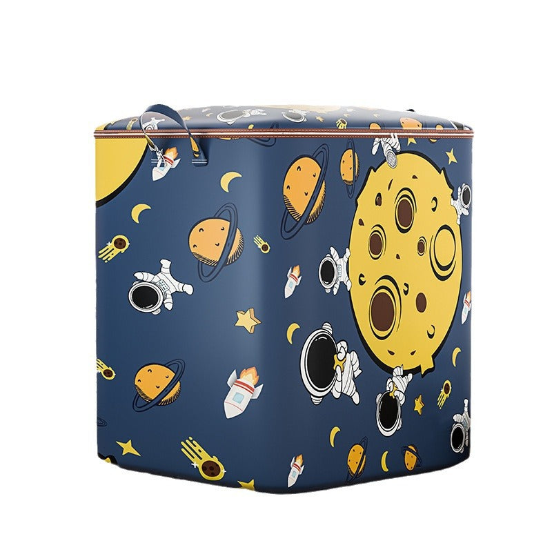 Spaceman Storage Bag Storage Basket Clothes Quilt Storage Bag Waterproof Dust-proof Moisture-proof Oversized Moving Bag