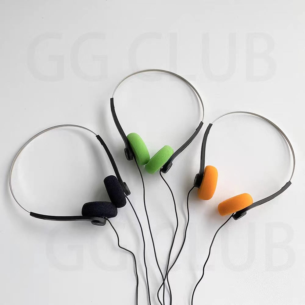 Little Red Riding Book with Classic Headset Photo Retro Feelings Portable Voice Clear Small Headset Wholesale Foreign Trade