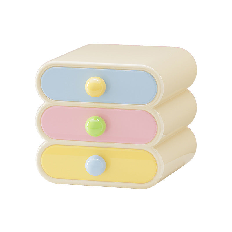 Drawer-Type Cosmetic Storage Box, High-End Home Bedroom Desktop Storage Box, Can Be Used to Store Cosmetics Storage Rack