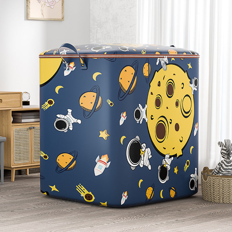 Spaceman Storage Bag Storage Basket Clothes Quilt Storage Bag Waterproof Dust-proof Moisture-proof Oversized Moving Bag