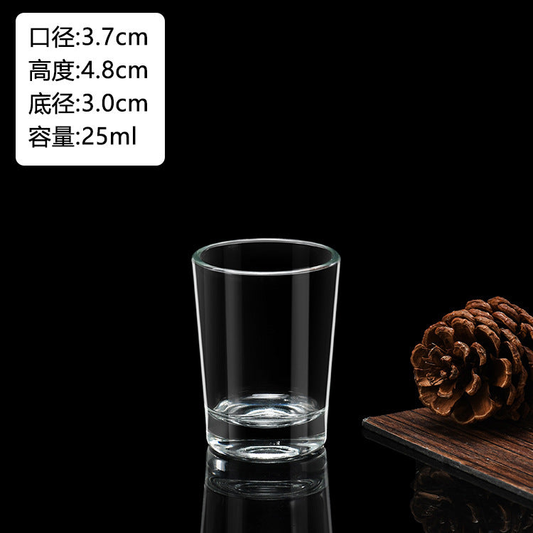 Glass White Wine Glass suit Wine Dispenser Glass Small Wine Glass Commercial One-cup Household Small Wine Pot Wine Cup Bullet Cup