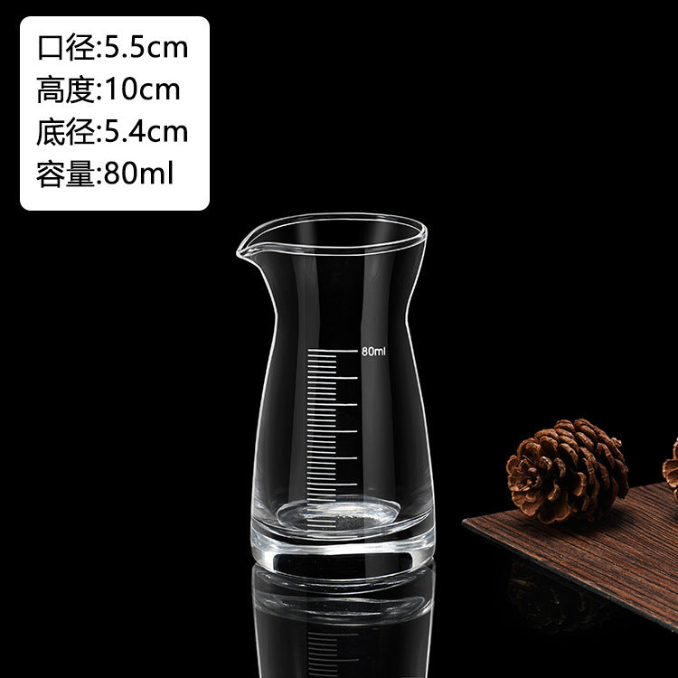 Glass White Wine Glass suit Wine Dispenser Glass Small Wine Glass Commercial One-cup Household Small Wine Pot Wine Cup Bullet Cup