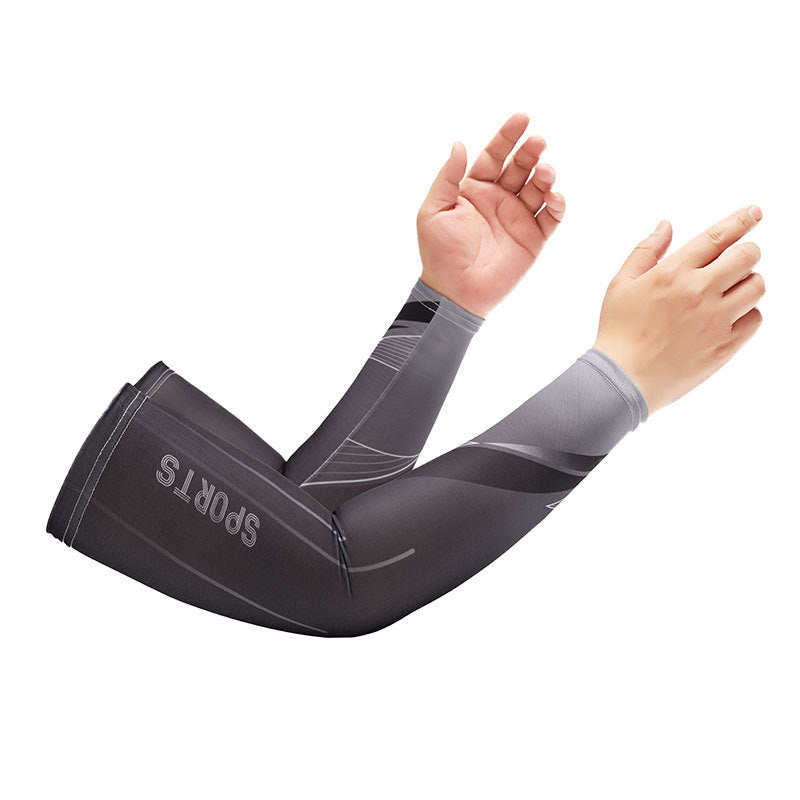 Sun Protection Ice Sleeve Set Cross-Border Ice Silk Sleeve Mask for Driving and Cycling European and American Style Men's Special Sun Protection for Construction Sites