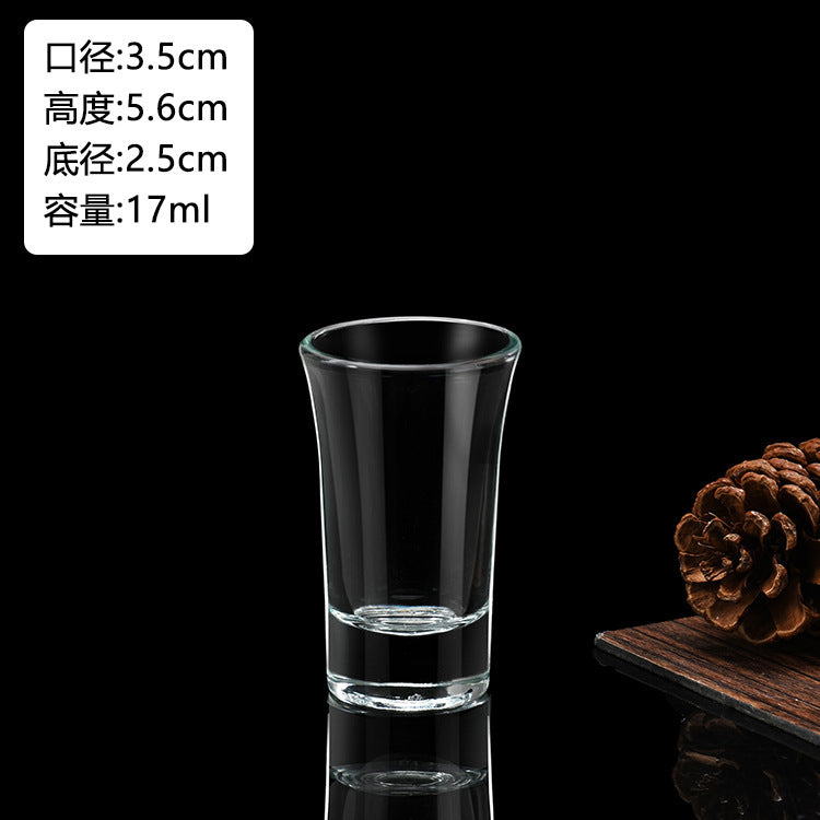 Glass White Wine Glass suit Wine Dispenser Glass Small Wine Glass Commercial One-cup Household Small Wine Pot Wine Cup Bullet Cup