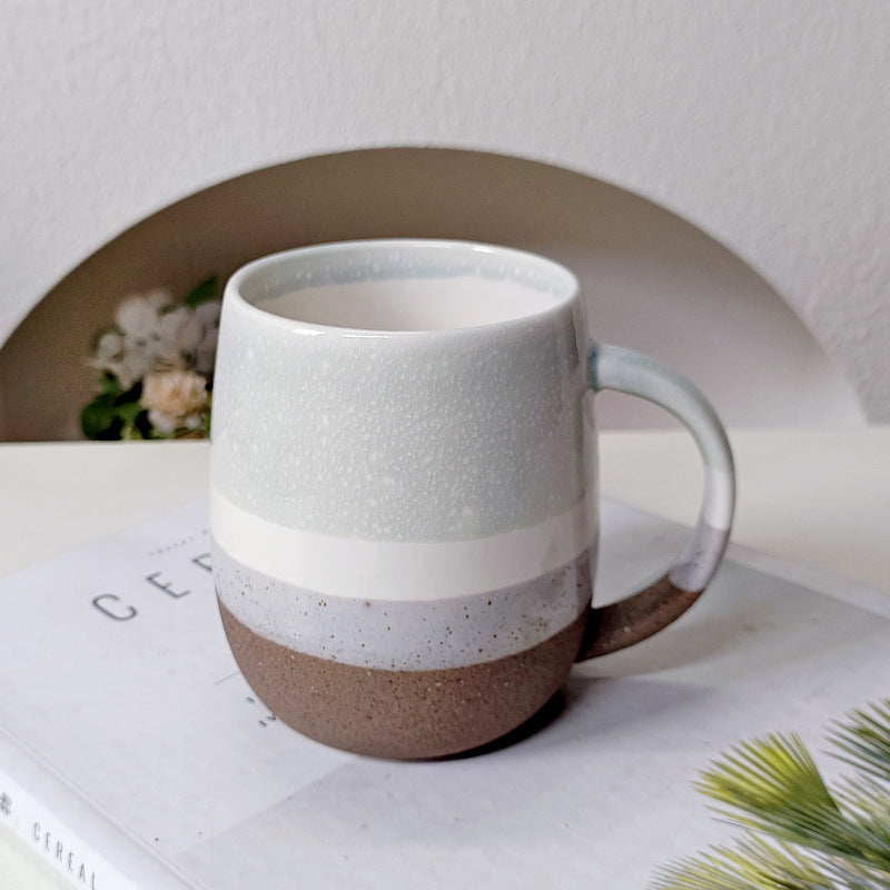 Cross-Border Exclusive Supply of High-End Tea and Water Separation Cups, Suitable for Home and Dormitory Use, Large-Capacity Breakfast Mugs