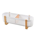 Household Desktop with Partition Room Basket Bathroom Cosmetics Large Capacity Storage Basket Creative and Practical Storage Rack