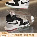 Shoe Storage Artifact Adjustable Double-Layer Shoe Support Layered Shoe Cabinet Foldableing Space-Saving Plastic Shoe Support Bracket