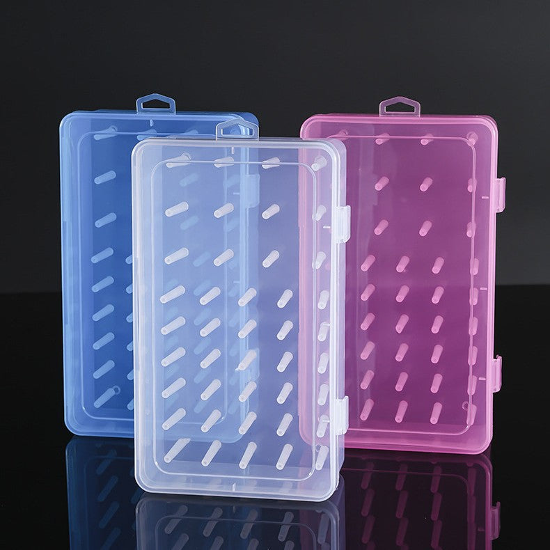 Factory Direct Sales Cross-Border Large-Capacity Sewing Box 42-Axis Needlework Sewing Tool Storage Box Plastic Pp Sewing Storage
