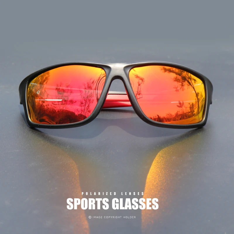 1pcs/3pcs Square Sports Sunglasses for Men - Polarized Lens for Fishing/Driving/Travel, Durable Matte Frame, HD Coating UV400
