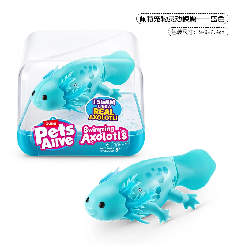 Zuru Robo Electronic Simulation Bath Toys Fish Turtle Axolotl Ship Water Playing Pet Toys For Boys Girls Kids Birthday Gifts