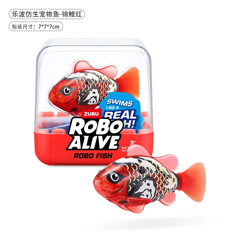 Zuru Robo Electronic Simulation Bath Toys Fish Turtle Axolotl Ship Water Playing Pet Toys For Boys Girls Kids Birthday Gifts