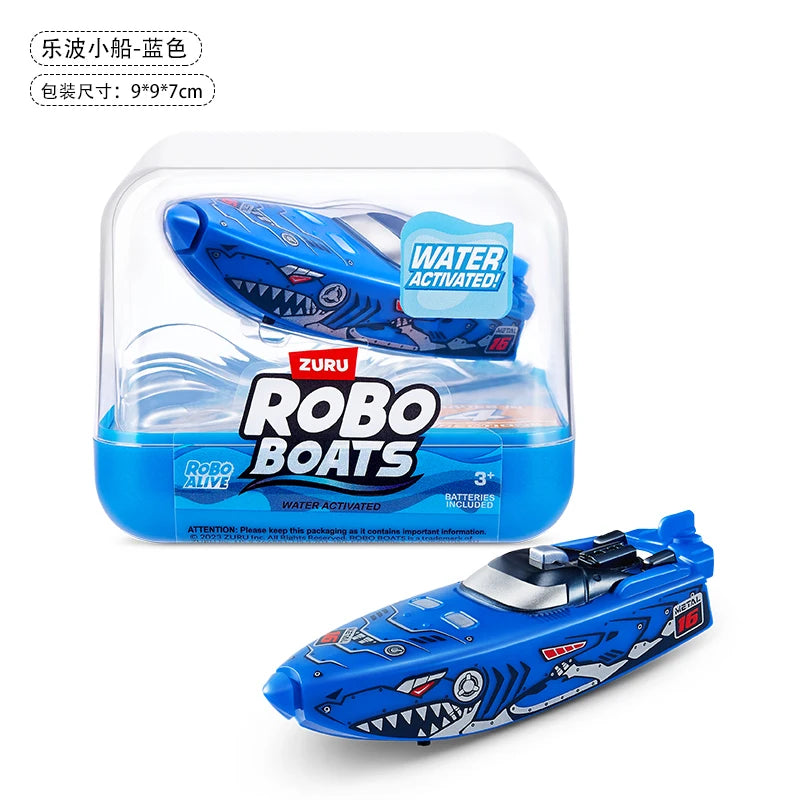 Zuru Robo Electronic Simulation Bath Toys Fish Turtle Axolotl Ship Water Playing Pet Toys For Boys Girls Kids Birthday Gifts