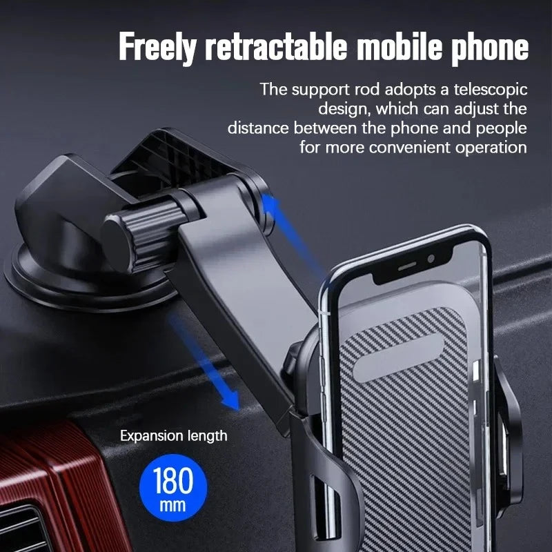 1PC Sucker Car Mobile Phone Holder Mount Dashboard Suction Cup Support in Car Bracket Navigation Universal Stand for Phones