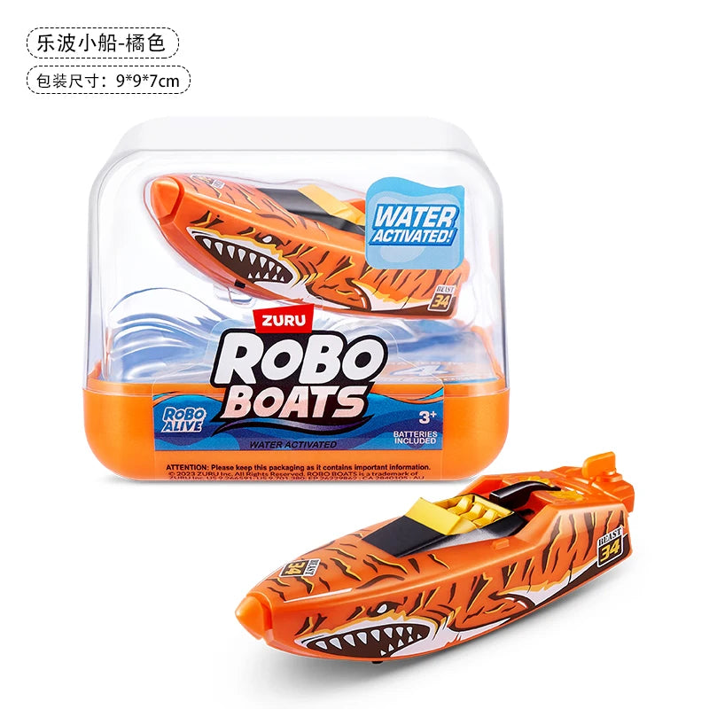 Zuru Robo Electronic Simulation Bath Toys Fish Turtle Axolotl Ship Water Playing Pet Toys For Boys Girls Kids Birthday Gifts