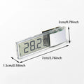 1PC Aquarium Thermometer Electronic LCD Digital Fish Tank Temperature Measurement Fish Tank Temp Meter Aquarium Accessories