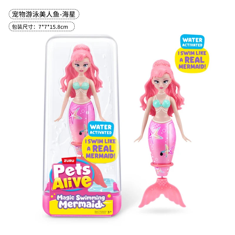 Zuru Robo Electronic Simulation Bath Toys Fish Turtle Axolotl Ship Water Playing Pet Toys For Boys Girls Kids Birthday Gifts