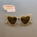 UV400 Protection Kids Heart Sunglasses 2026 New 7 Colors Cute For Girls Boys Toddler Outdoor Travel Daily Gift Shades Accessorie