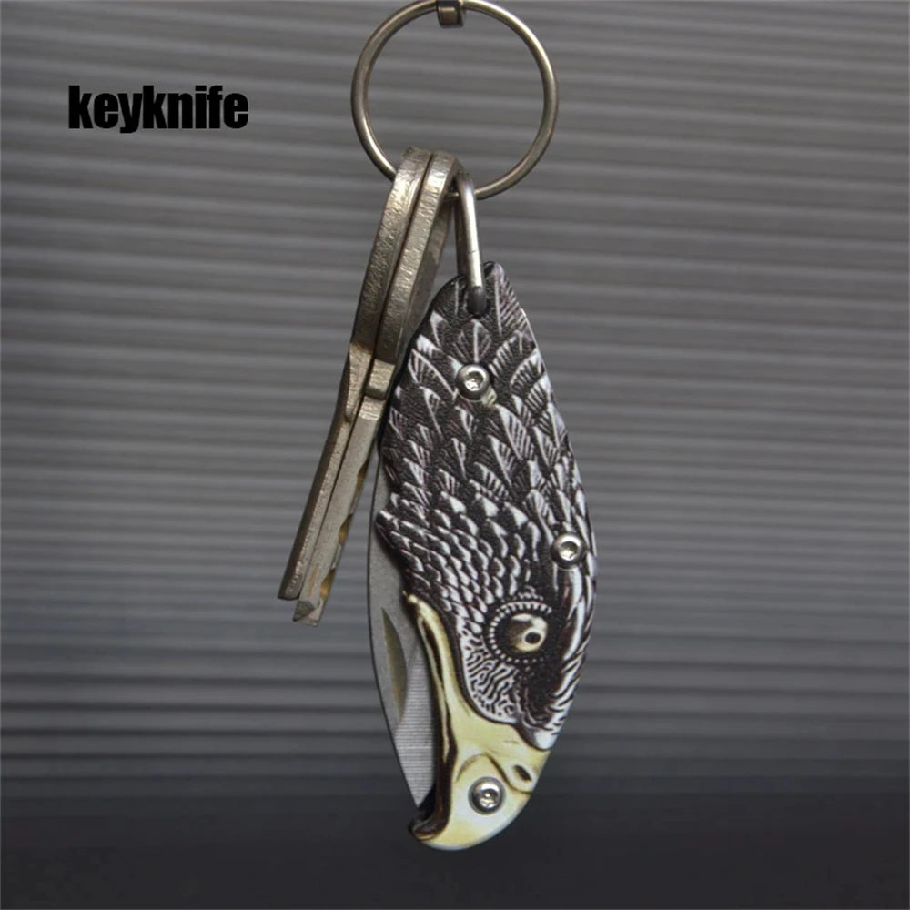 1PC,Folding Knife Stainless Steel Fruit Vegetable Meat Peeling Paring Knife Portable Knife Pocket Utility Knife Kitchen Knife