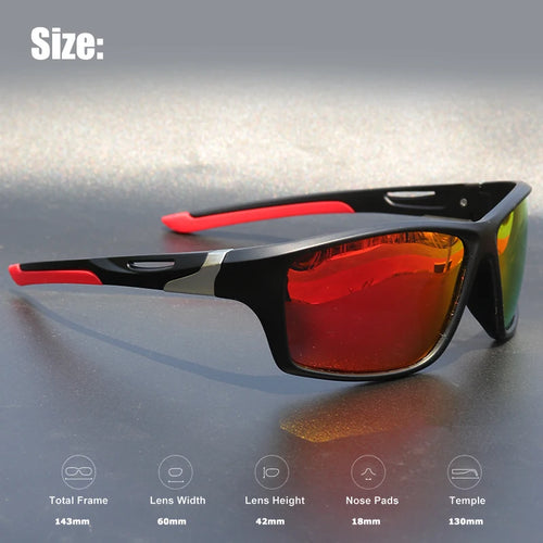 1pcs/3pcs Square Sports Sunglasses for Men - Polarized Lens for Fishing/Driving/Travel, Durable Matte Frame, HD Coating UV400