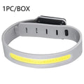 COB LED Armband Light 350mAh 500LM Sport Night Running Warning Arm Leg Wristband Light Type-C USB Rechargeable IPX4 Waterproof