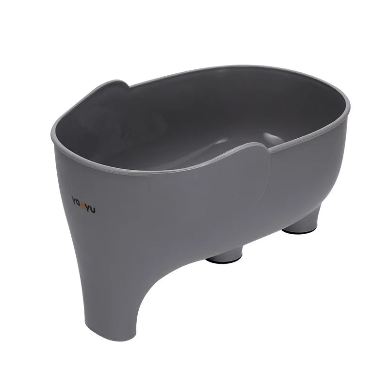 Elephant Drain Basket Multi-purpose Kitchen Storage Drain Basket Household Fruit and Vegetable Basket Plastic Drain Basket