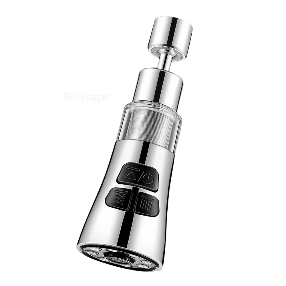 360° Universal Kitchen Faucet Extender With Filter Function Aerator Splash Filter Washbasin Faucet Bubbler Nozzle Aerator