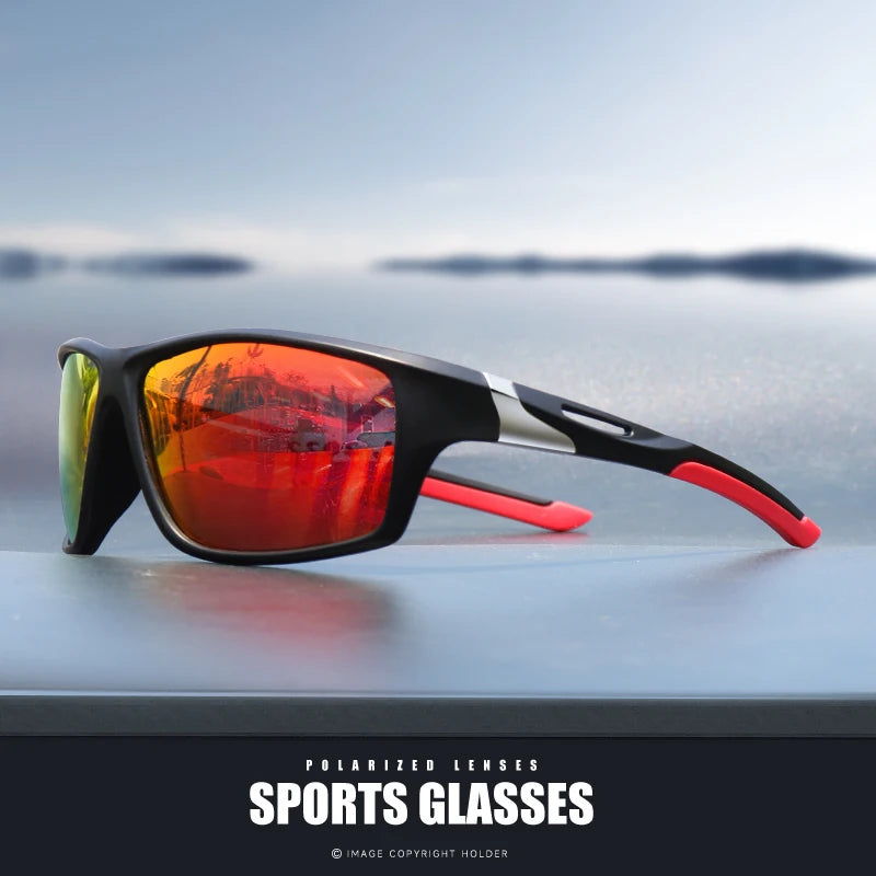 1pcs/3pcs Square Sports Sunglasses for Men - Polarized Lens for Fishing/Driving/Travel, Durable Matte Frame, HD Coating UV400