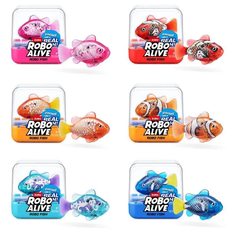 Zuru Robo Electronic Simulation Bath Toys Fish Turtle Axolotl Ship Water Playing Pet Toys For Boys Girls Kids Birthday Gifts