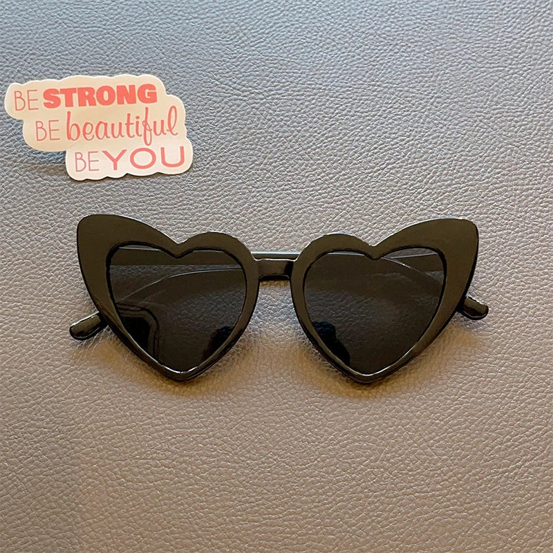 UV400 Protection Kids Heart Sunglasses 2026 New 7 Colors Cute For Girls Boys Toddler Outdoor Travel Daily Gift Shades Accessorie