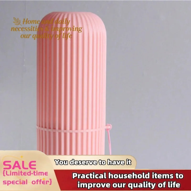 1/4Pcs Travel Camping Storage Box Organizer Travel Toiletries Storage Cup New Creat table Toothbrush Protect Holder Cup Case