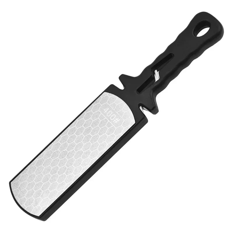 5 In 1 Knife Sharpener Diamond Bars 400/1000 Multi-Tool Kitchen Knives Tungsten Steel Ceramic Grinding Double-Sided Whetstone