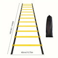 1 set Detachable Speed Agility Training Ladder for Football, Portable Sports Equipment with Improved Mobility and Coordination