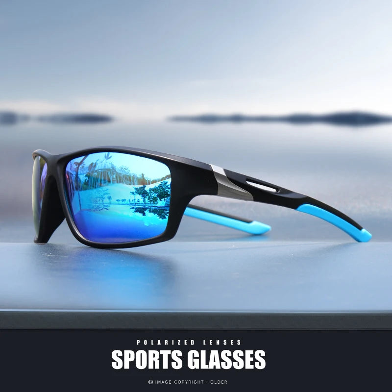 1pcs/3pcs Square Sports Sunglasses for Men - Polarized Lens for Fishing/Driving/Travel, Durable Matte Frame, HD Coating UV400